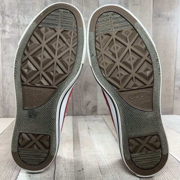 Converse Womens Chuck Taylor All Star Ox Sneaker Shoe Canvas Cinnabar Red Size 6 - Picture 13 of 16